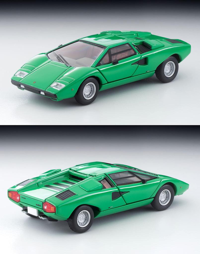Tomica Limited Vintage Neo 164 LV-N Lamborghini Countach LP400 Grün Fertigprodukt 320074