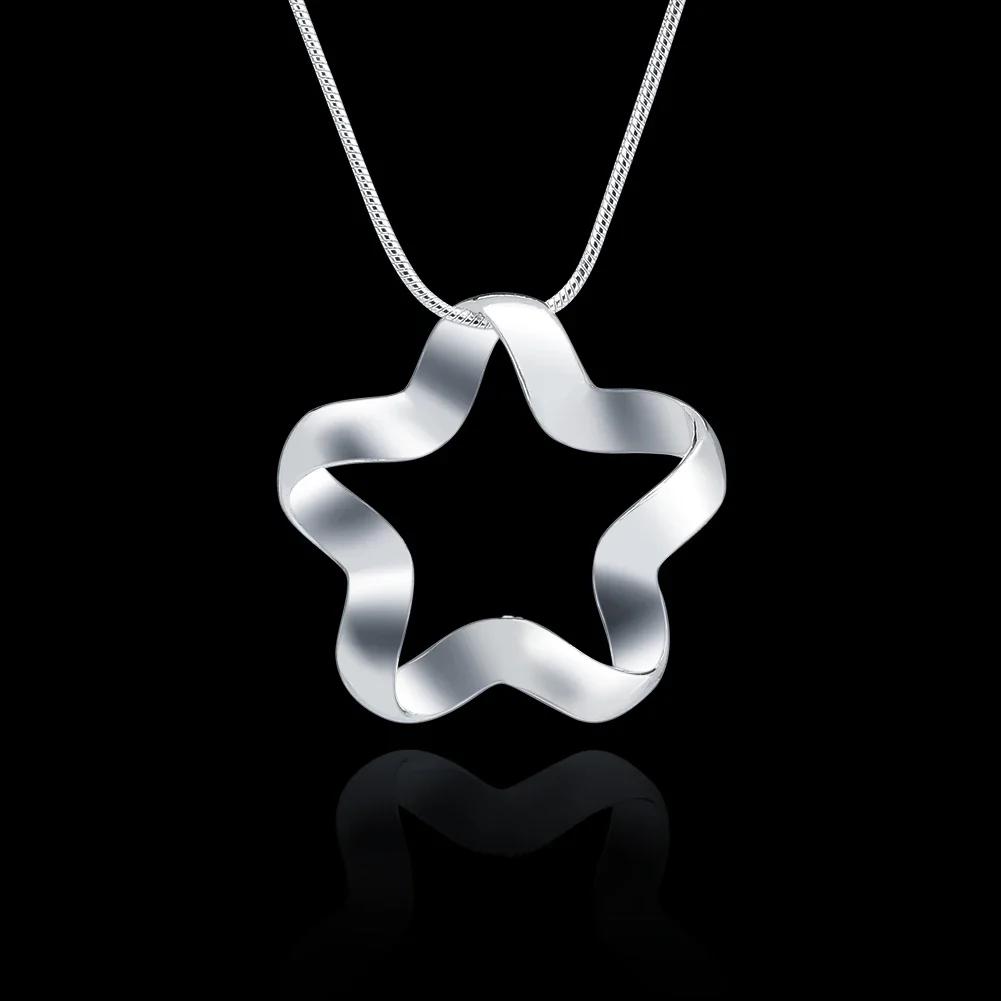 

New arrive Copper charms Creative stars Pendant Necklace For Women Christmas gifts Wedding party fashion Jewelry Y21057YY-
