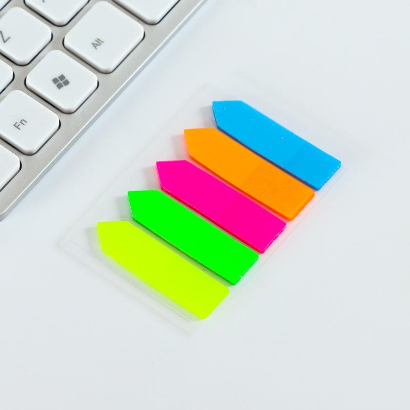 Morandi Semi-transparent Index Tabs - Student Study Labels PET Sticky Notes