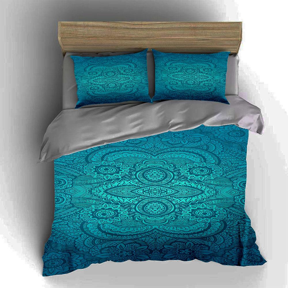 Ornate, Floral, Geometric. Bedding Duvet Cover Sets Duvet Covers Pillowcases Gifts (1 * Duvet Cover 2 * Pillowcases, Without Duvet Insert)