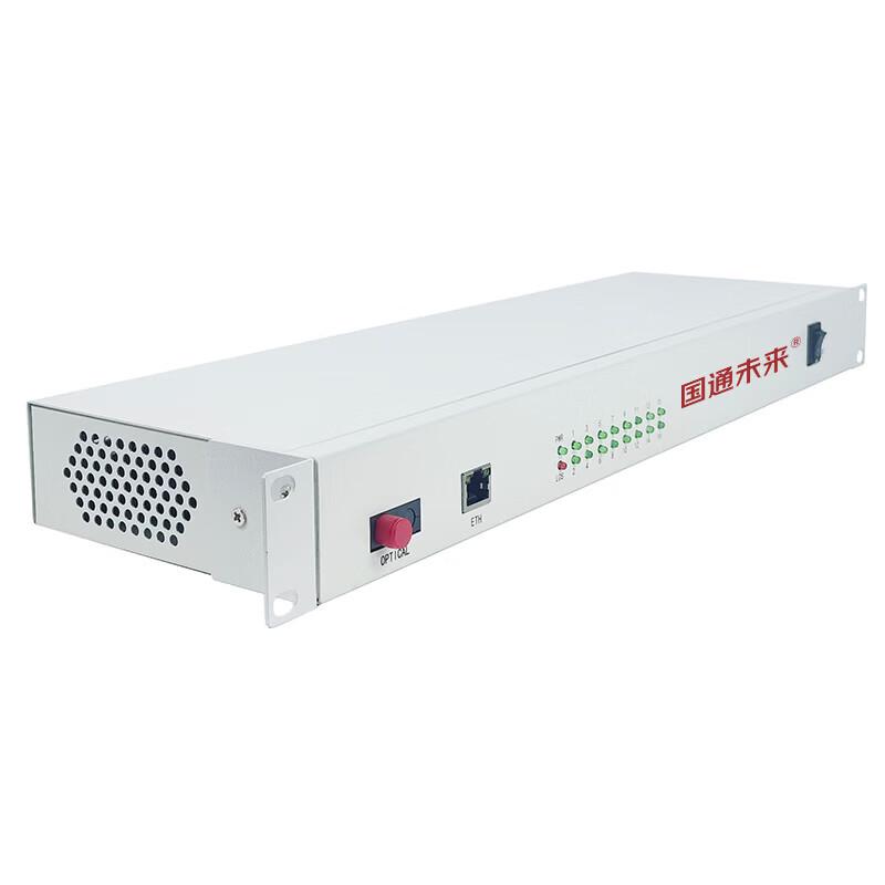 Guotong Weilai 16-Channel Phone/100M Network Fiber Optic Transceiver