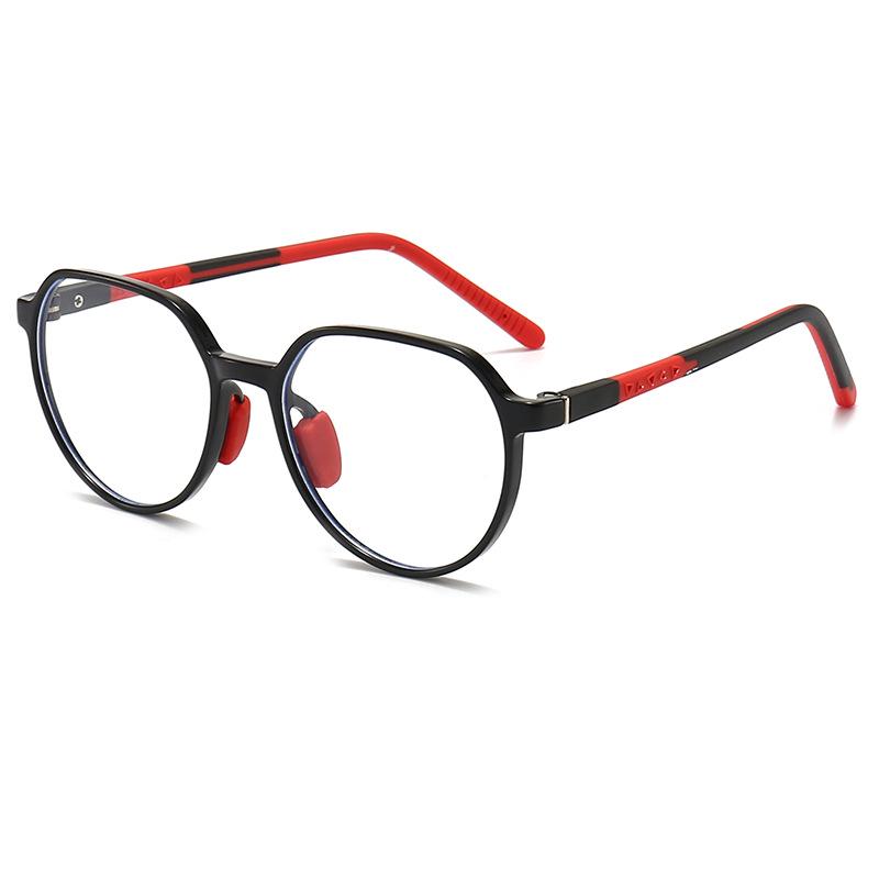 Children's Anti-Blue Light Polygon Glasses, No Prescription, TR90 Frame.