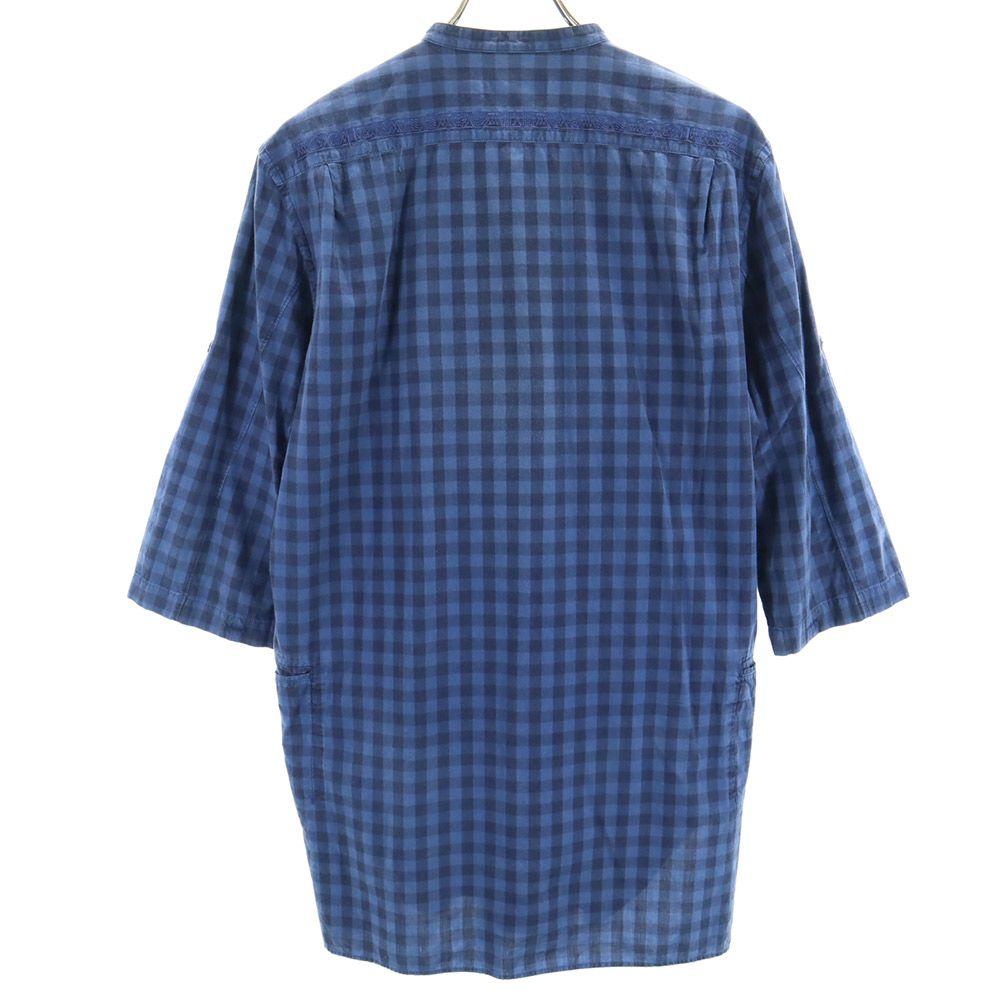 nonnative made in Japan Five-quarter sleeve Band color Check shirt 1 Men's Used