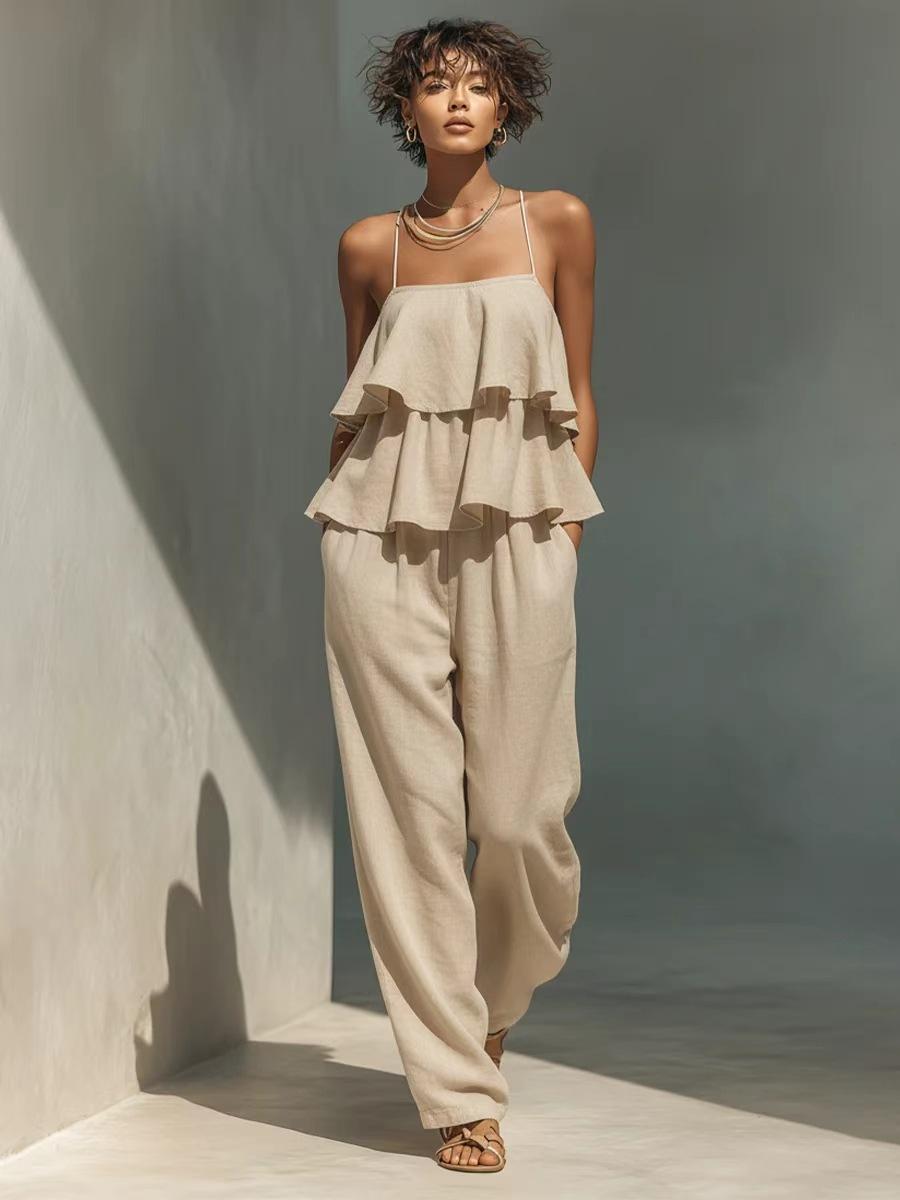 2026 new cross-border European and American temperament design summer suit S