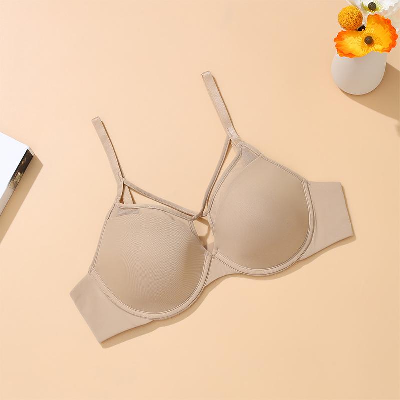 Sexy Women's Underwear Bra Beautiful Chest Strap Gathered Bra Anti Sagging Seamless Bra