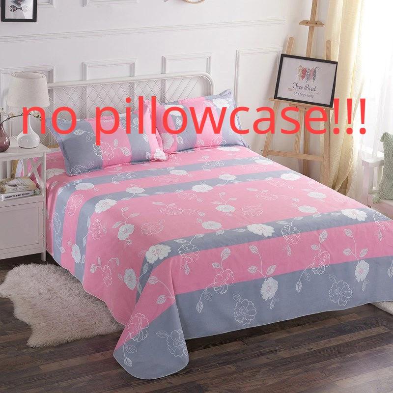 

Простыни с принтом Twin Queen Full Size Nordic Style Simple Mattress Cover Breathable Durable Flat Sheet Bed Cover Adults Simple 110X230cm