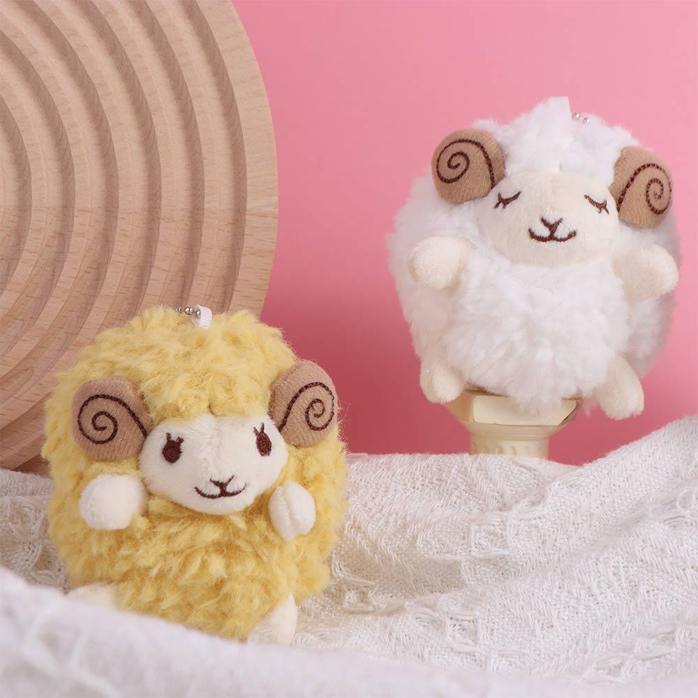 Lamb Sheep Plush Pendant Mini Sheep Soft Lamb Doll Ornament  Friends Birthday Gifts