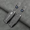 Car Smart Remote Key Case Cover Shell Fob For Denza D9 Dm-I   Zinc Aolly Car Styling Protector Auto Keychain Accessories