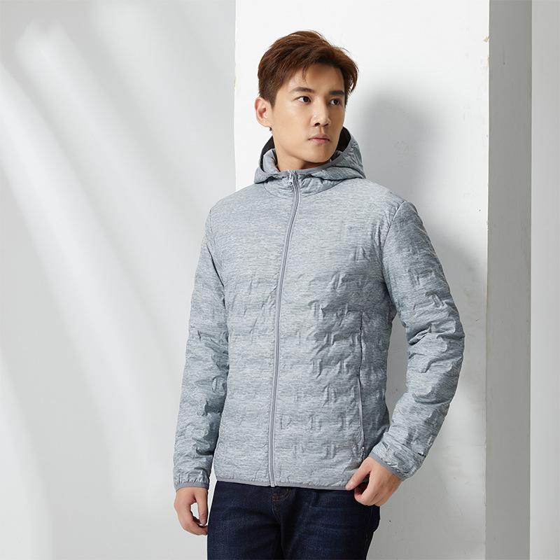 Men's Down Jacket Winter New Outdoor Windproof Warm Hooded Down Jacket Women's Jacket