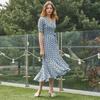 Creora Lip Balm Vivienne 3 4 Sleeve Frill Wrap Dress Ldm42mb01