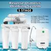 5 Micron PP Filter 5 Stage RO Reverse Osmosis System Drinking Water Filter Purifier Filters Membrane System Filtration New