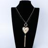 Accessories Women'S Alloy Tassel Long Retro Simple Necklace Pendant Sweater Chain