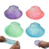 Maltose Texture Seashell Fidget Sensory Toys Creative Glitter Shell Squishy Toy  Office Use