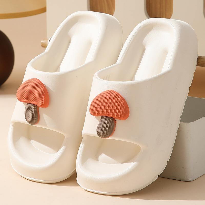 Cool Slippers Women's Summer New Mushroom EA Slippers Indoor and Outdoor Cool Slippers Men