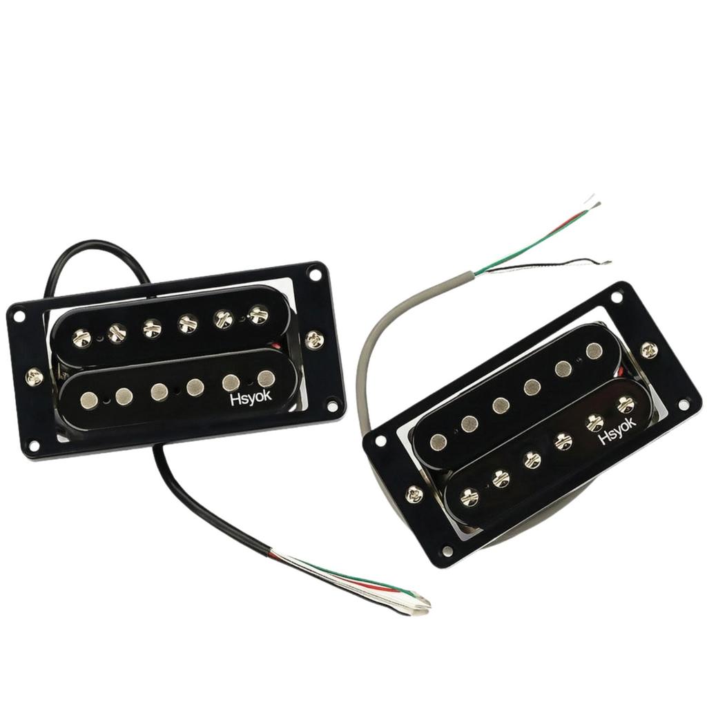 Electric Guitar Pickups Glossy Humbuckers Wired for Luthier