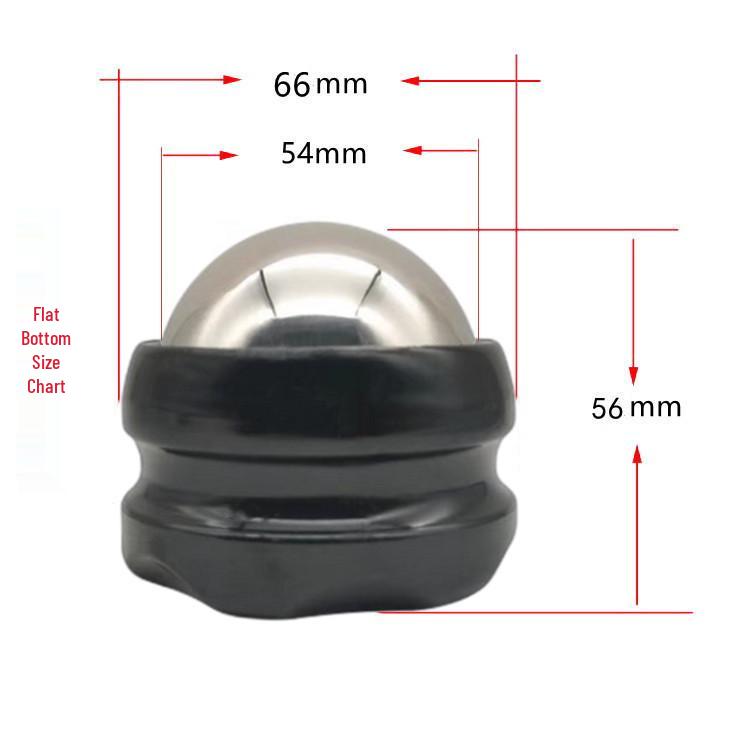 

54 Масажна кулька з нержавіючої сталі для гарячої/холодної терапії, меридіанного масажу та фітнесу всього тіла