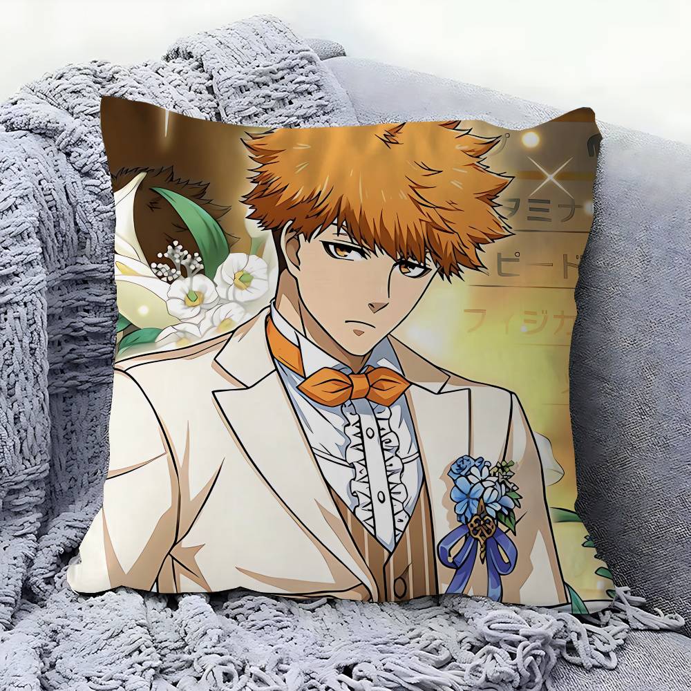 RensukeS ANIME K-kunigami Decorative Room Aesthetics Pillow Case Home Decor Bedroom Sofa Bed Couch Pillow Cover 45x45