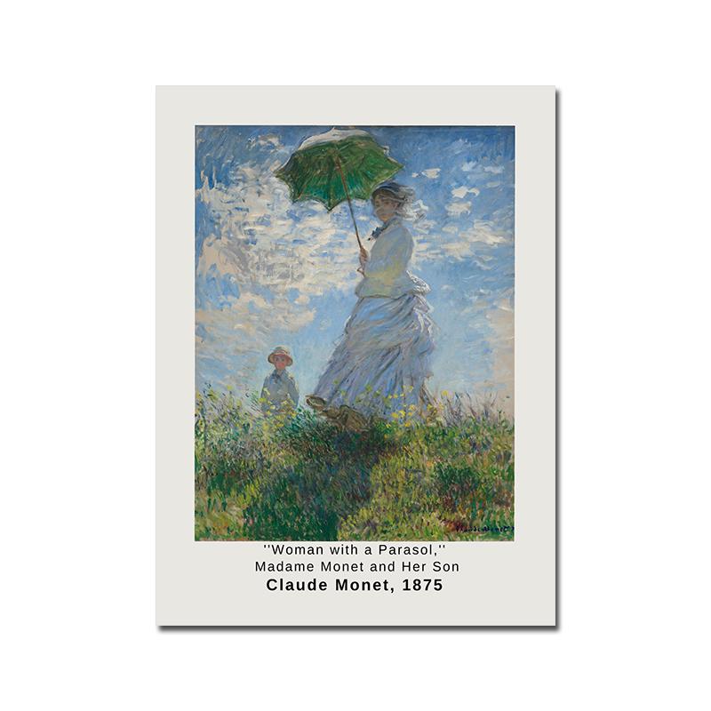 

Матисс Моне постер Ван Гог художественный принт Уильям Моррис холст картина Цветочная галерея настенная картина для декора гостиной спальни 21x30cm No Framed