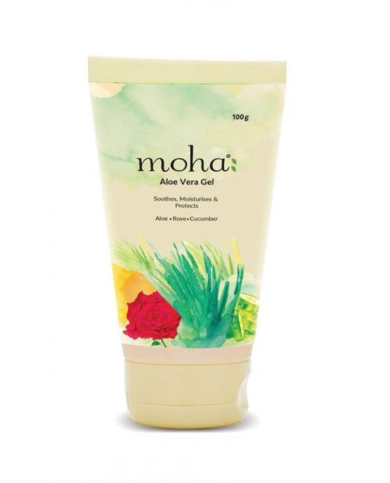 Moha: Aloe Vera Gel for Skin Moisturizing (100 G), Moha Aloe Vera Gel Charak