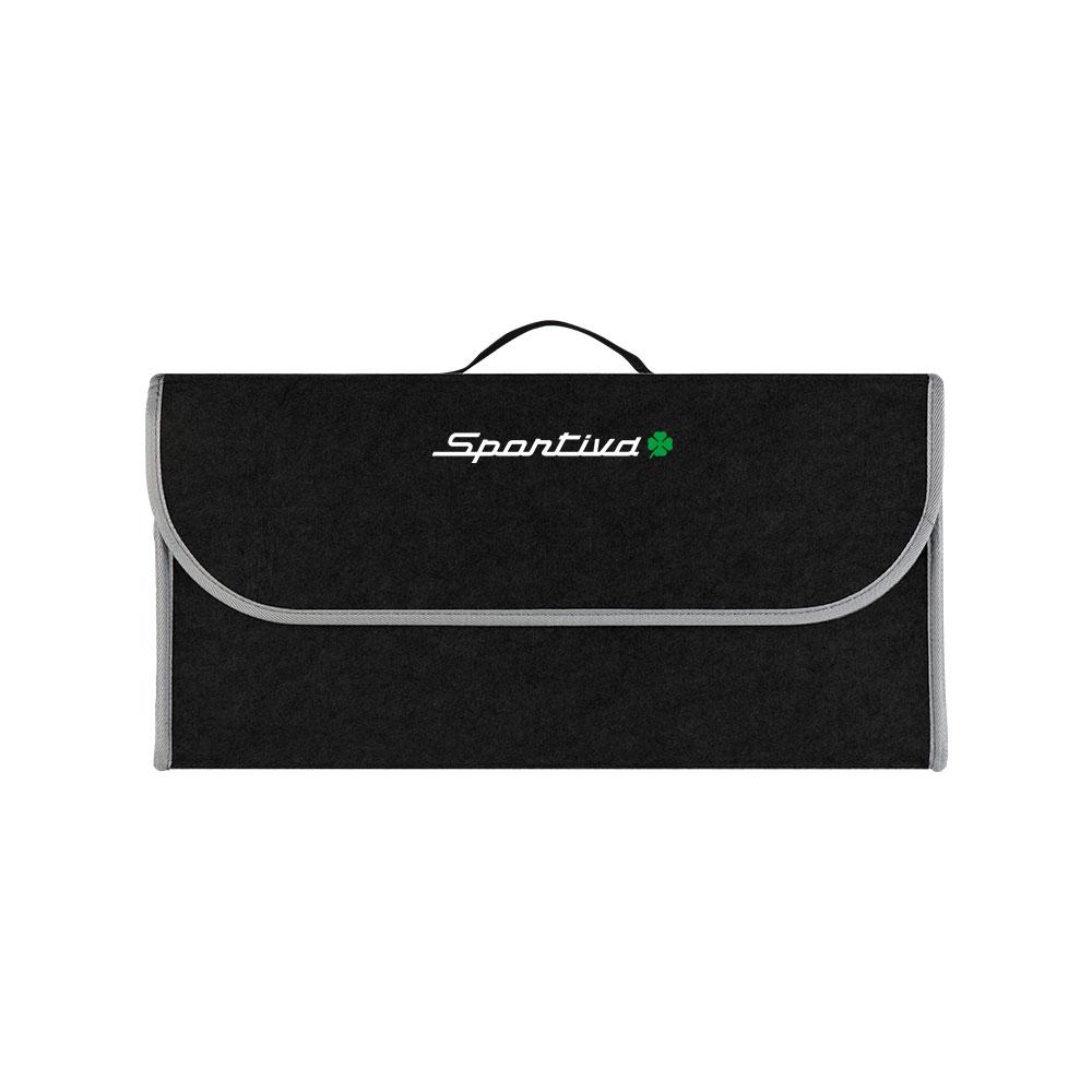 1pc Anti Slip Soft Felt Storage Box Car Trunk Organizer Foldable Box For Alfa Romeo Giulietta GT 159 147 Sportiva Accessories