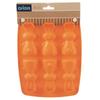 Silicone orange bunny cookie and praline mold SILLINIE