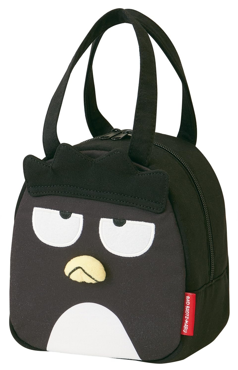 

Skater Lunch Sweatshirt Sanrio for Boys and Die-Cut Bag, Material, Badtz-Maru, Girls, KNBD1-A