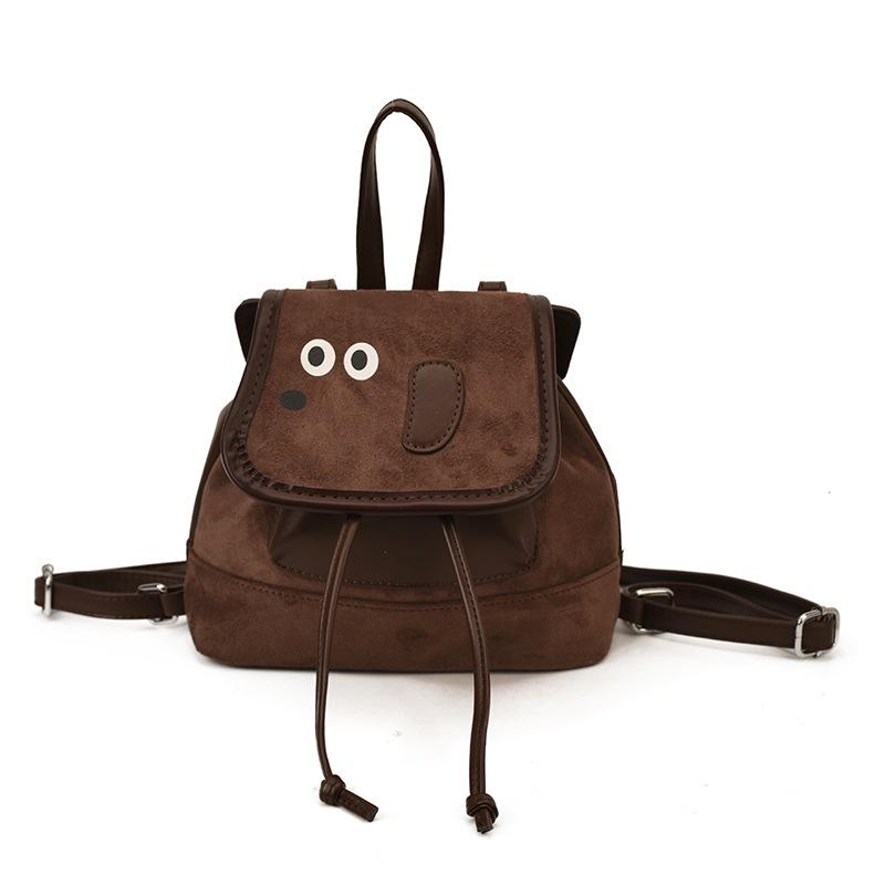 

Cartoon Internet Celebrity Puppy Boys And Girls Shoulder Bag Kindergarten Baby Small Schoolbag Autumn And Winter Suede Children S Backpack