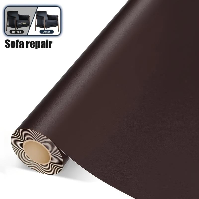 

Большой самоклеящийся патч для ремонта из искусственной кожи для дивана, автомобильного сиденья, сиденья мотоцикла, изголовья кровати 50*140cm темно-коричневого