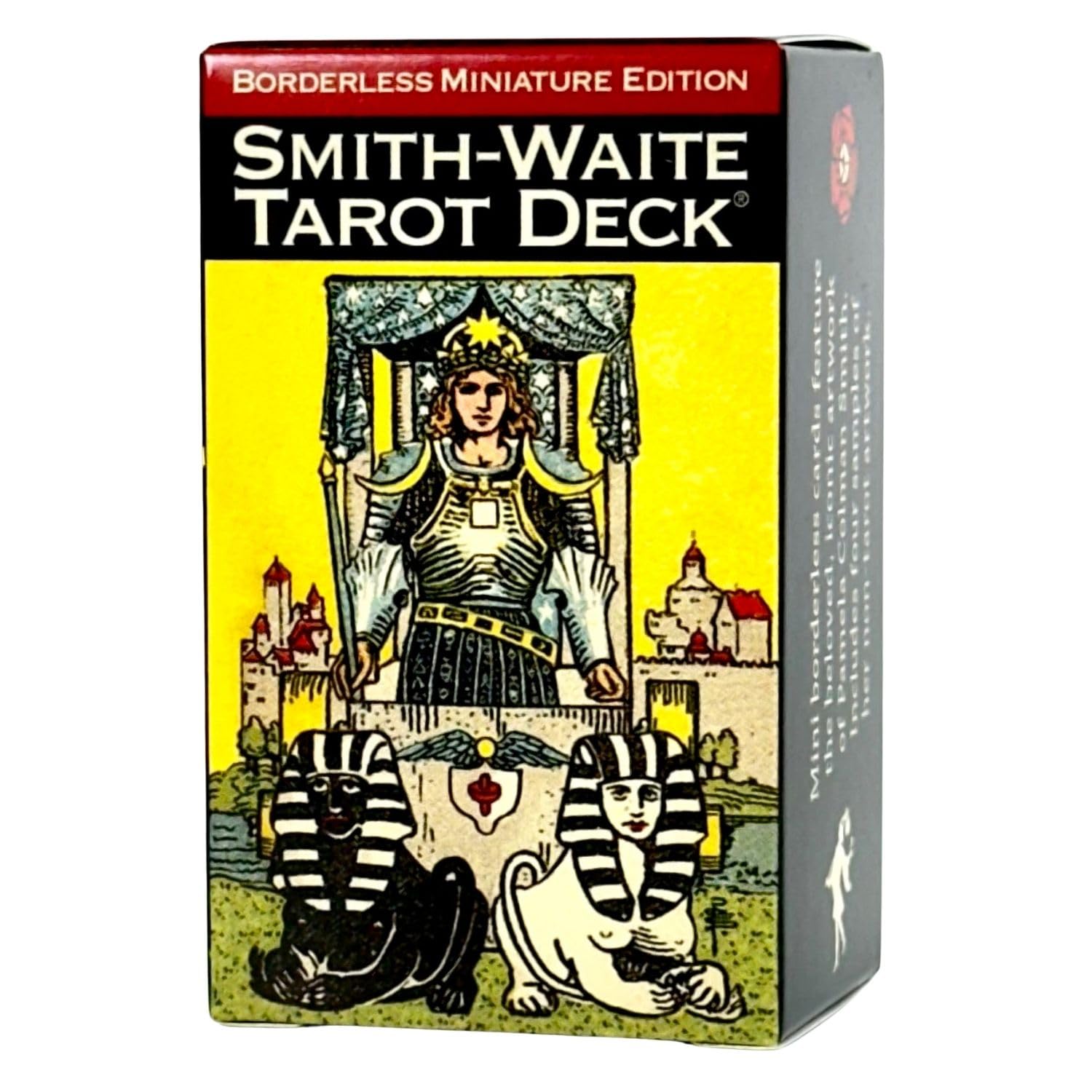 Tarot Cards Waite Edition Tarot Mini Fortune Telling Tarot Borderless Miniature Japanese Instruction Manual Included I.I.J [Smith-Waite Edition]