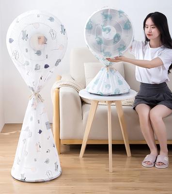 Portable Dustproof All-inclusive Electric Fan Dust Cover Household Floor Fan Cover Waterproof Protective Cover Accessories