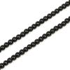 Black Onyx Agate Beads DIY Handmade Natural Stone For Jewelry Making Round Shape 3/4/6/8/10mm