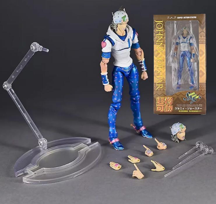 

15cm Anime Action Figure Johnny Joestar Gyro Zeppeli Jojo S Bizarre Adventure Collection Tall Superior Quality Model Festival Gifts