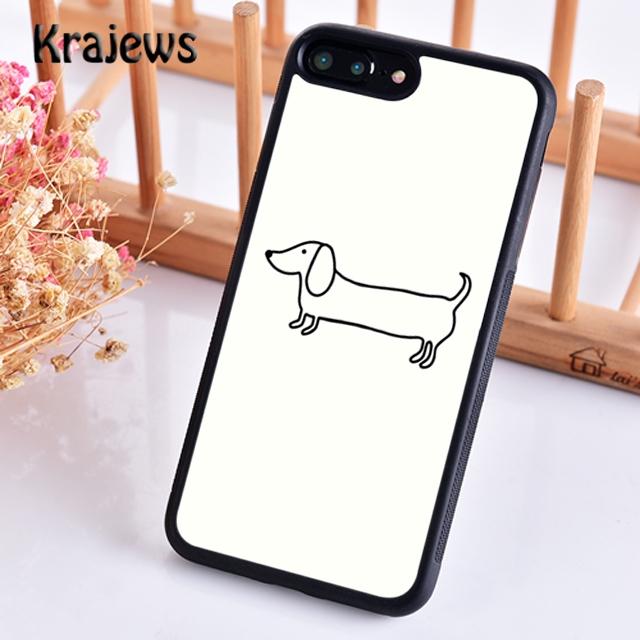 Dachshund Sausage Art Phone Case Cover For iPhone 17 Air 16 15 14 Plus 12 13 Pro Max Coque Shell Fundas