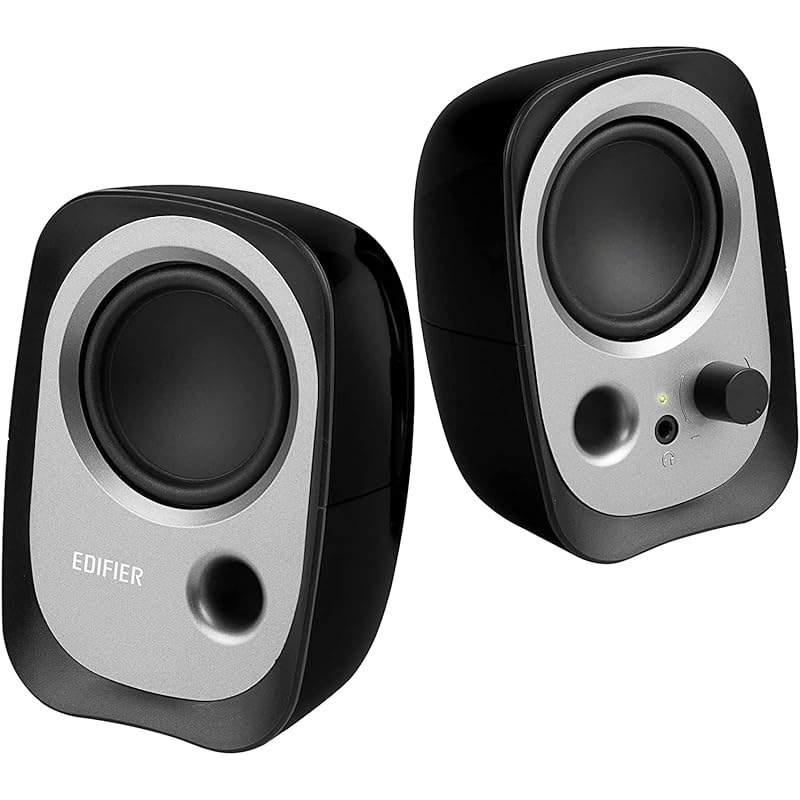 

Edifier R12U USB powered speaker Maximum output 4W black [Japanese authorized distributor product] ED-R12UBK-A