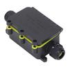 Electrical Junction Box IP68 Water Proof 2 Way PA66 Plastic External Wiring Box for Outdoor LED