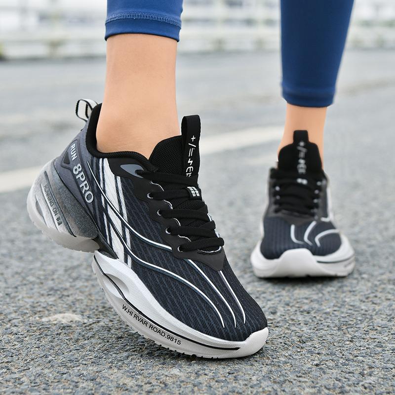 TUINANLE Nouvelles Chaussures de Course pour Couple: Chaussures de running basses élégantes, décontractées, à semelles épaisses, en mesh surdimensionné