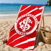 Inter Club Emblem Printed Microfiber Beach Towel, Soft And Absorbent, Quick-Dry, Ideal for Summer Travel, Beach Essential, Swimming Pool