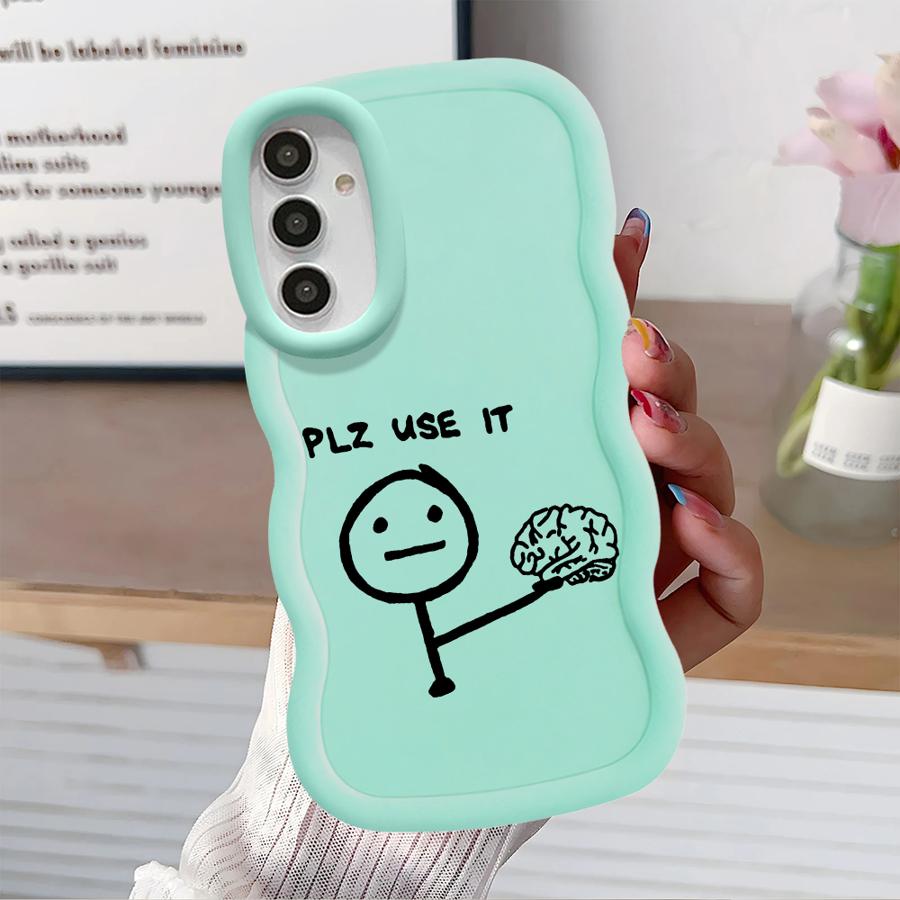 Interesting Cartoon Soft Phone Cover Case for Samsung Galaxy A11 A52 A16 A15 A21s A12 A13 A14 A53 A05 A23 A04 A22 A06 A33 A03