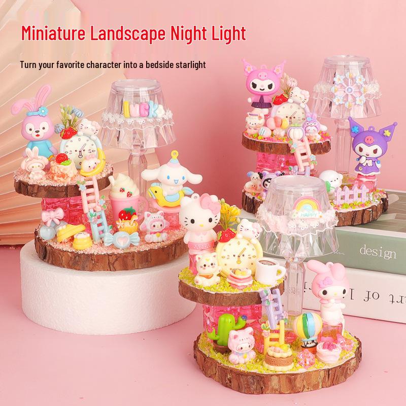 DIY Cute Pet Night Light Kit: Cartoon Crystal Lamp for Kids, Handmade Craft & Gift