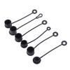 2 Pezzi Coperchio Antipolvere in Silicone Per Spine di Alimentazione Audio di Rete Connettori Speaker Xlr 6.35Mm Tappo Protettivo Impermeabile