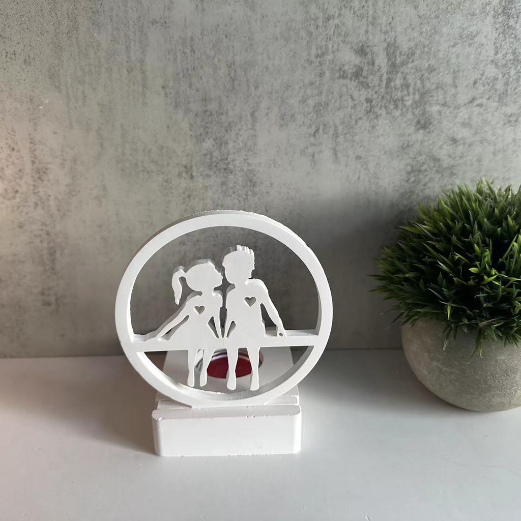 Custom Table Figurines Creating Mold Easy To Use Decoration Moulds for Crafts Handcrafted Silicone Crafts Creating Mold