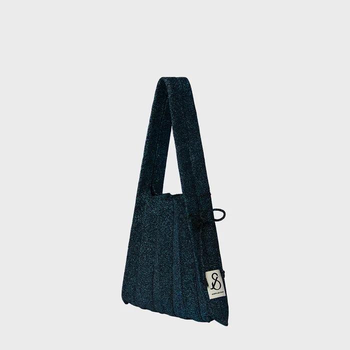 Lucky Pleats Knit S Starry Midnight Ocean