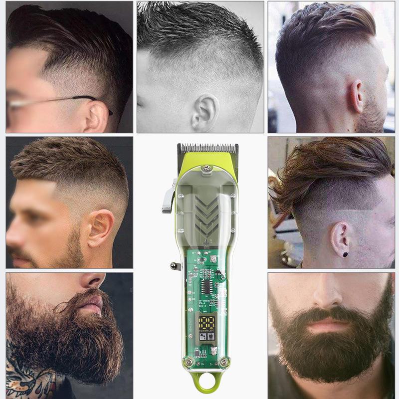 Professional Electric Hair Clipper & Trimmer Set for Haircuts and Shaving