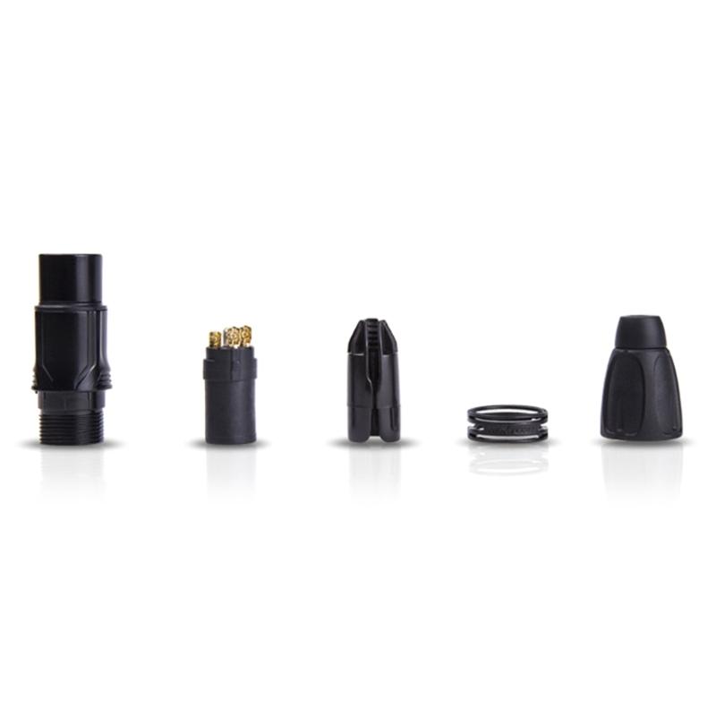 3Pin Male Female Auditory Connector for Mixing Consoles and Amplifiers with Metal Shell Durability