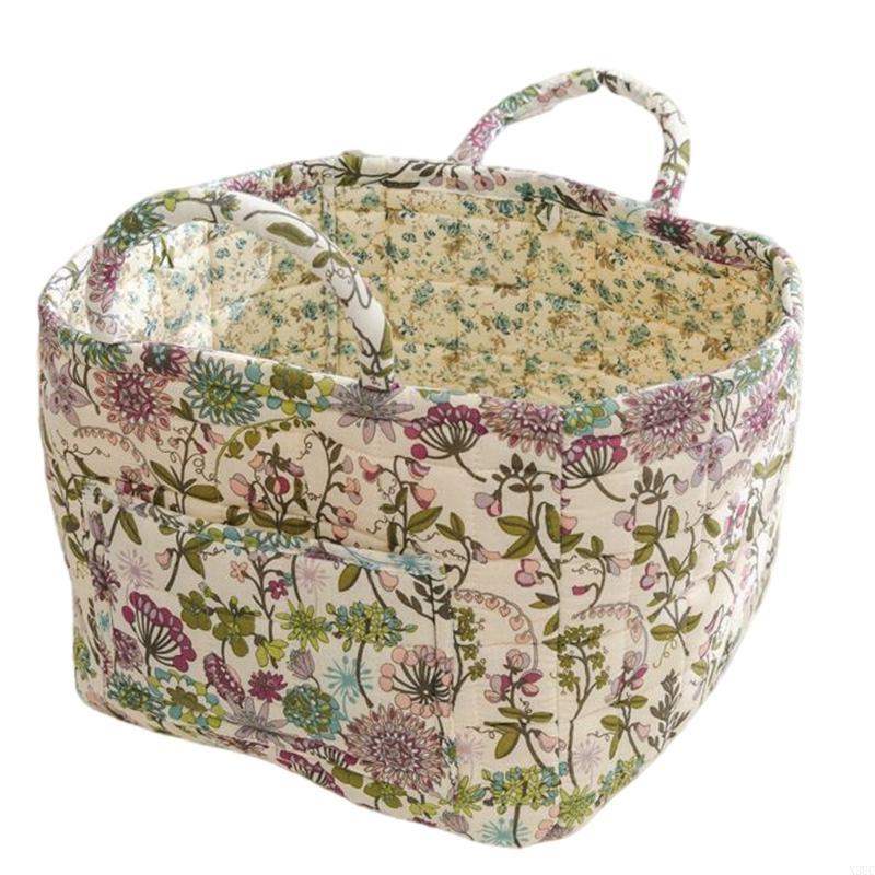 Trendy Handmade Small Polyester Storage Baskets with Handy Organizers Home Accessory for Any Room Organization X3UC