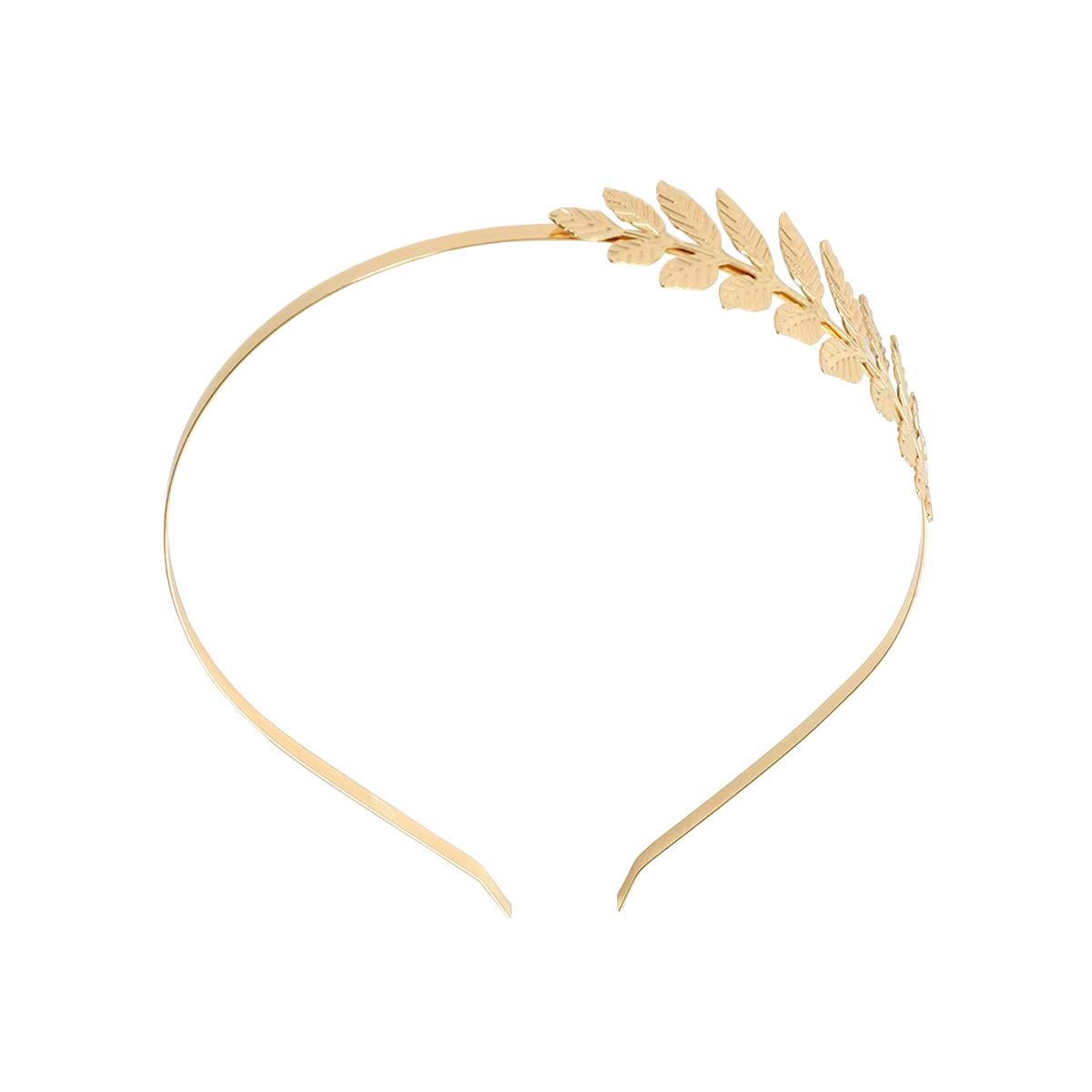 

Золотой лавровый ободок с листьями, оливковая ветвь, головной убор Mori Bride, древнегреческие аксессуары для волос, лавровые аксессуары золотой