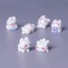 6Pcs/Set Cute Resin Cat DIY Brooch Hairpin Jewelry Handmade Accessory 2-3.2cm Model Kawaii Water Cup Resin Accessories