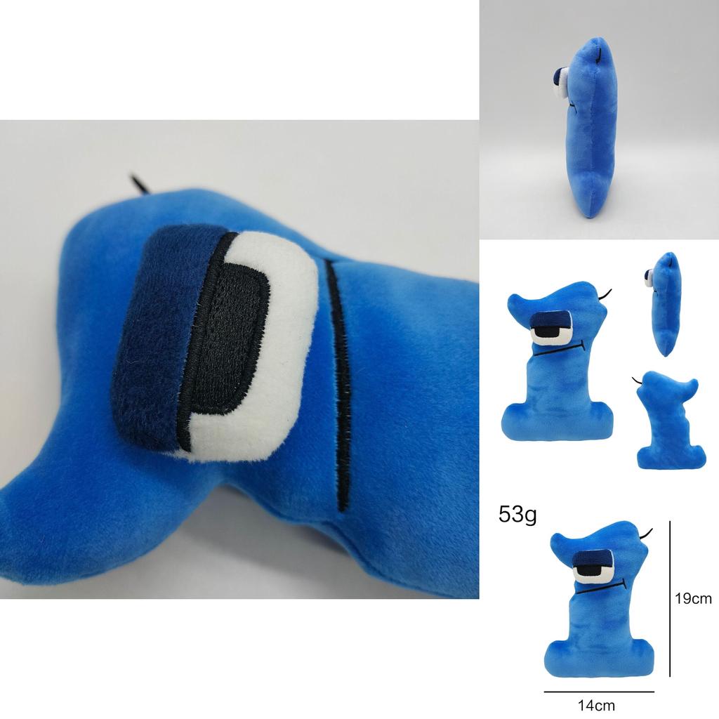 Number Lore Alphabet Plush Toy Kids Enlightenment Education Decoration