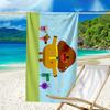 Ultra-Soft Beach Towel with Hey Duggee Theme,Ideal for Pool - Camping, Diving - Perfect Travel Essential, Vibrant Beach Towel.