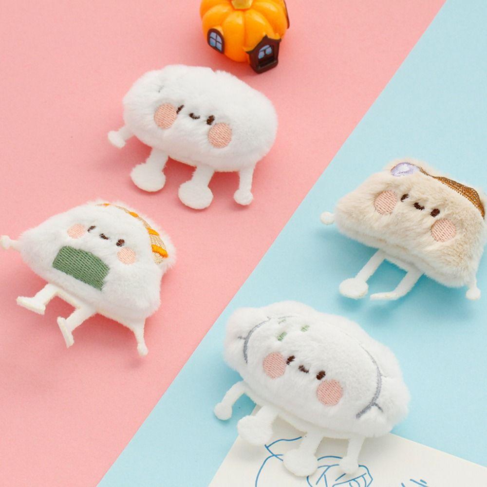 Dumpling Sushi Dolls Pendant Steamed Stuffed Bun Mini Stuffed Dumpling Doll Birthday Gift